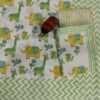 Premium Hand Block Printed Cotton Bedsheet with Pillow Cover