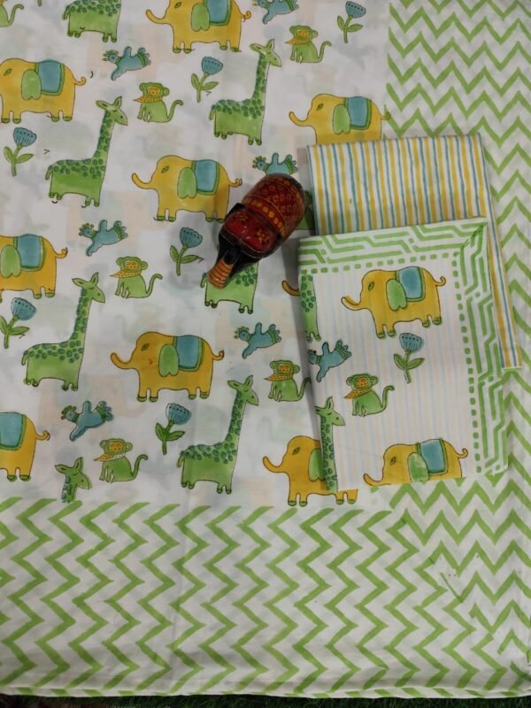 13 Premium Hand Block Printed Cotton Bedsheet with Pillow Cover