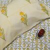 Premium Hand Block Printed Cotton Bedsheet with Pillow Cover
